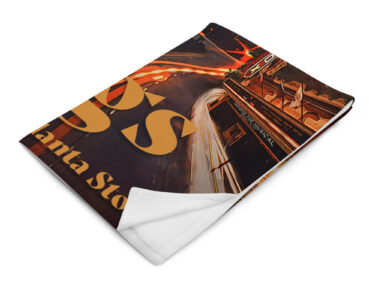 Bo Legs Film Throw Blanket