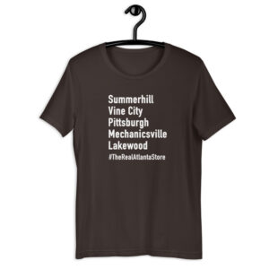 Atlanta Neighborhoods T-Shirt - Image 4