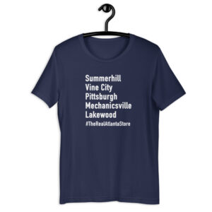 Atlanta Neighborhoods T-Shirt - Image 3