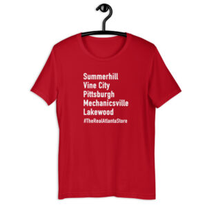 Atlanta Neighborhoods T-Shirt - Image 5