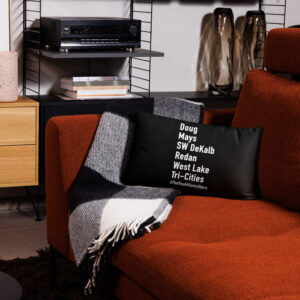 Atlanta High Schools Pillow - Image 3