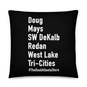 Atlanta High Schools Pillow