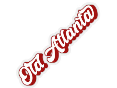 Old Atlanta Kiss-Cut Stickers