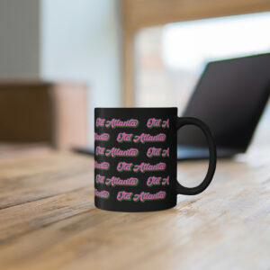 Pink & Green Old Atlanta Mug - 11oz - Image 6