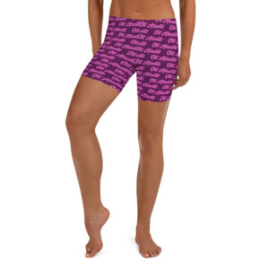 Purple Old Atlanta Shorts