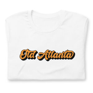 Orange Old Atlanta T-shirt