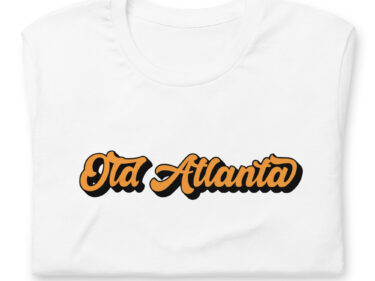 Orange Old Atlanta T-shirt